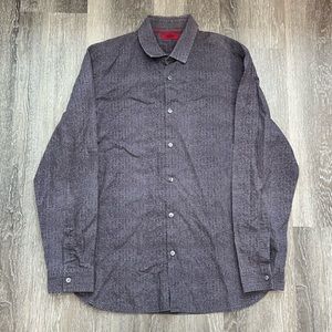 Alfani Slim Fit Button Down Shirt Long Sleeve XL